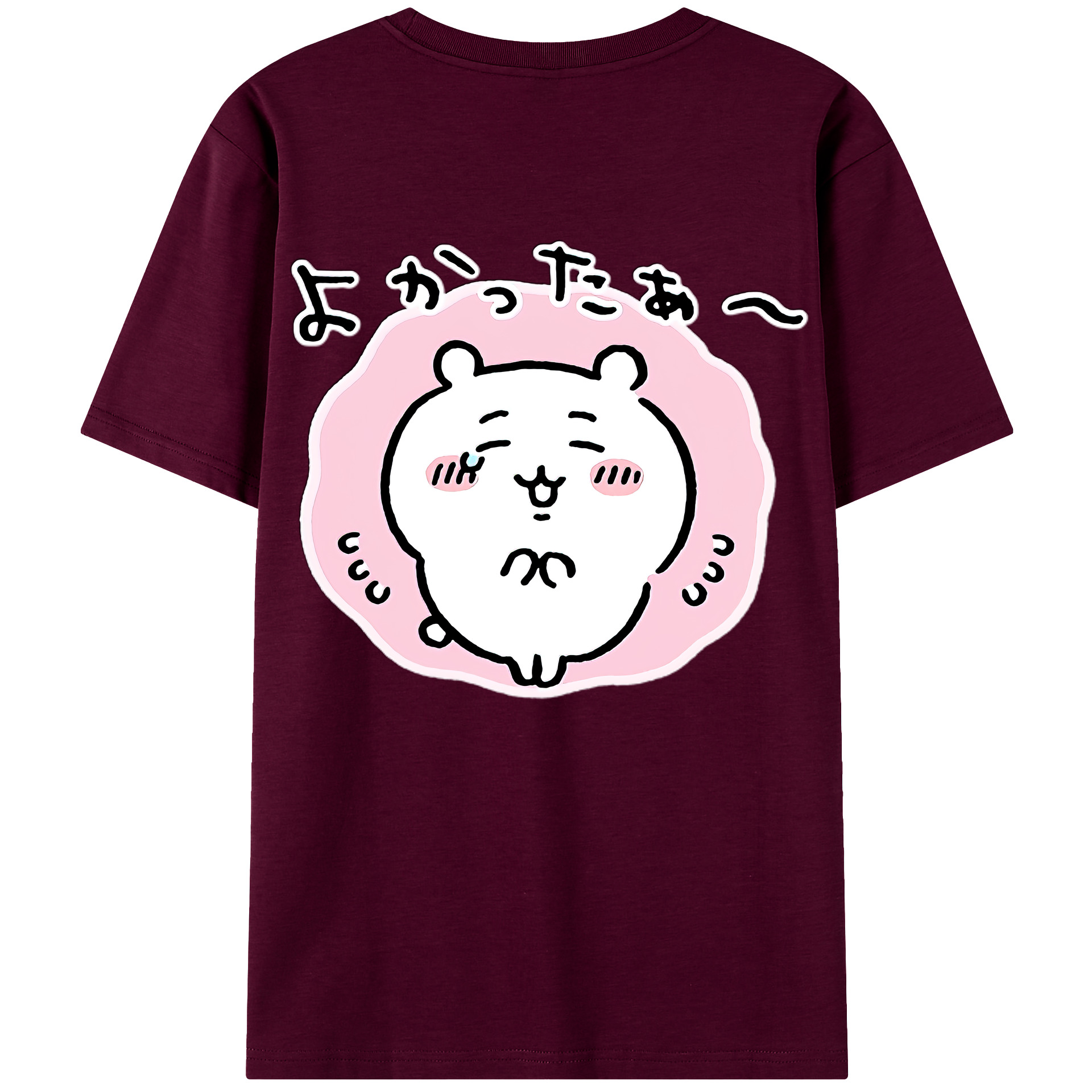 （画像用） ちいかわ ちいかわ Chii-kawa chiikawa レディース半袖Tシャツ(バックプリント)